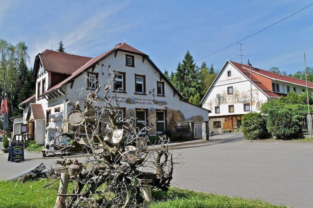 Pension Waldschaenke Geyer Exterior foto